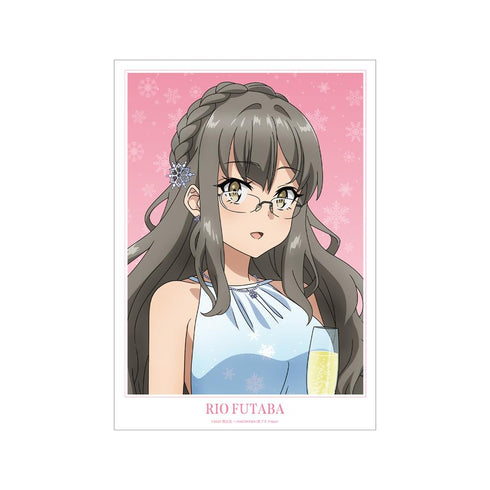 『青春ブタ野郎はランドセルガールの夢を見ない』描き下ろし 双葉理央 桜島麻衣 バースデーver. A3マット加工ポスター【202507再販】