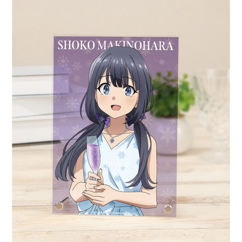 『青春ブタ野郎はランドセルガールの夢を見ない』描き下ろし 牧之原翔子 桜島麻衣 バースデーver. A5アクリルパネル【202610再販】
