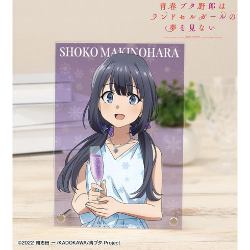 『青春ブタ野郎はランドセルガールの夢を見ない』描き下ろし 牧之原翔子 桜島麻衣 バースデーver. A5アクリルパネル【202507再販】