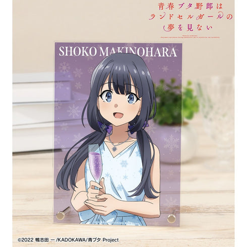 『青春ブタ野郎はランドセルガールの夢を見ない』描き下ろし 牧之原翔子 桜島麻衣 バースデーver. A5アクリルパネル【202610再販】