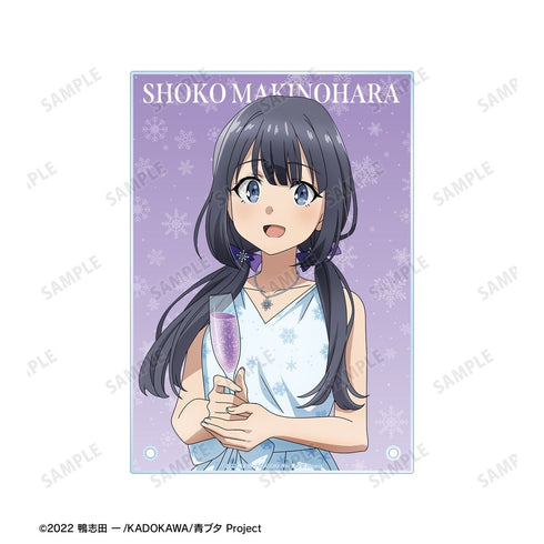 『青春ブタ野郎はランドセルガールの夢を見ない』描き下ろし 牧之原翔子 桜島麻衣 バースデーver. A5アクリルパネル【202610再販】