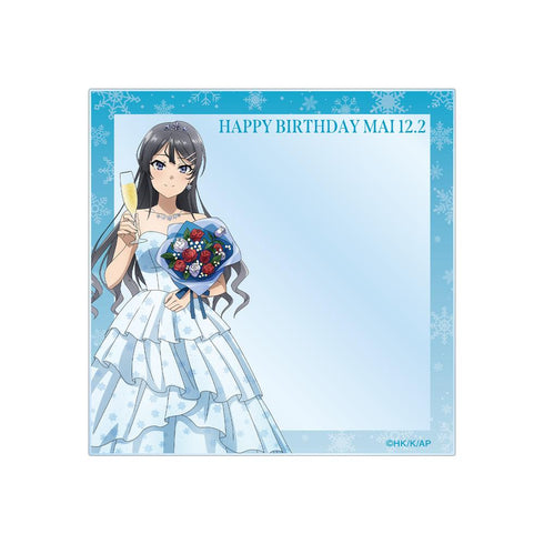 『青春ブタ野郎はランドセルガールの夢を見ない』描き下ろし 桜島麻衣 桜島麻衣 バースデーver. アクリルカード【202512再販】