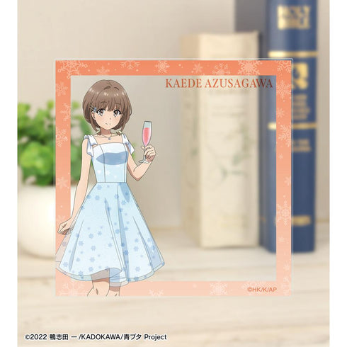 『青春ブタ野郎はランドセルガールの夢を見ない』描き下ろし 梓川花楓 桜島麻衣 バースデーver. アクリルカード【202507再販】