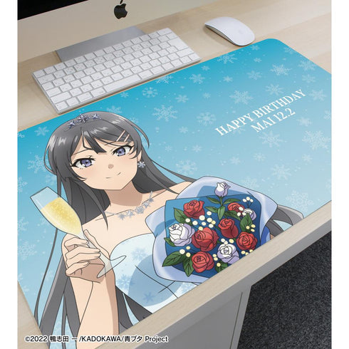 『青春ブタ野郎はランドセルガールの夢を見ない』描き下ろし 桜島麻衣 桜島麻衣 バースデーver. マルチデスクマット【202507再販】