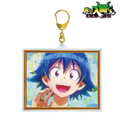 『魔入りました!入間くん』鈴木入間 grunge CANVAS BIGアクリルキーホルダー【202512再販】