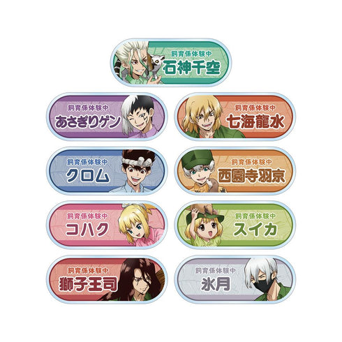 『Dr.STONE』描き下ろし 飼育係ver. トレーディングアクリルネームプレート(単位/BOX)【202510再販】