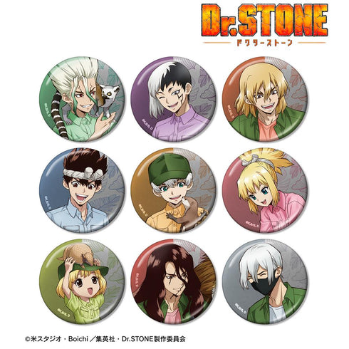 『Dr.STONE』描き下ろし 飼育係ver. トレーディングメタリック缶バッジ(単位/BOX)【202504再販】