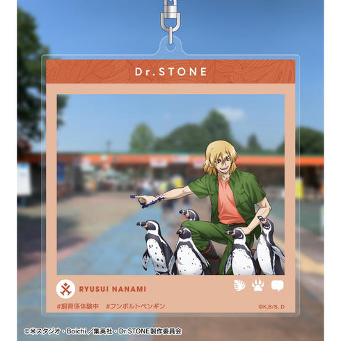 『Dr.STONE』描き下ろし 七海龍水 飼育係ver. SNS風BIGアクリルキーホルダー【202510再販】
