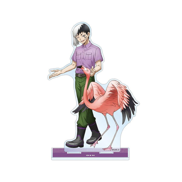 《Dr.STONE》全新繪製 朝桐源 飼育員版 BIG壓克力立牌【202609再版】