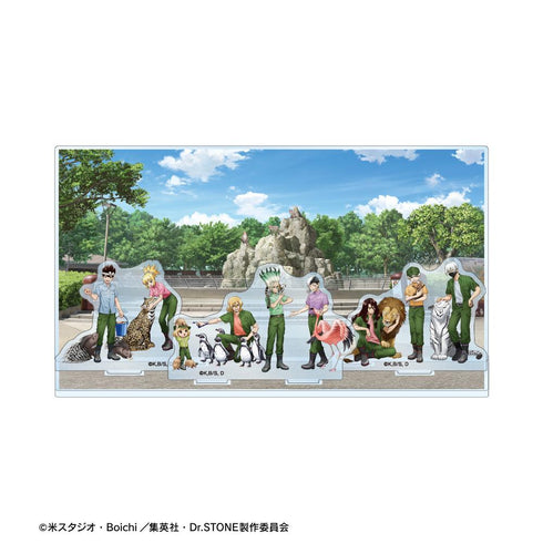 『Dr.STONE』描き下ろし 集合 飼育係ver. アクリルジオラマ【202504再販】