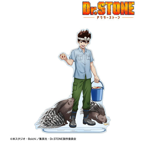 『Dr.STONE』描き下ろし クロム 飼育係ver. 特大アクリルスタンド【202504再販】
