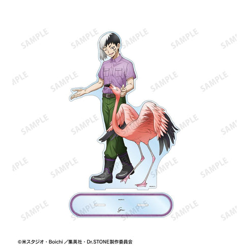 『Dr.STONE』描き下ろし あさぎりゲン 飼育係ver. 特大アクリルスタンド【202504再販】
