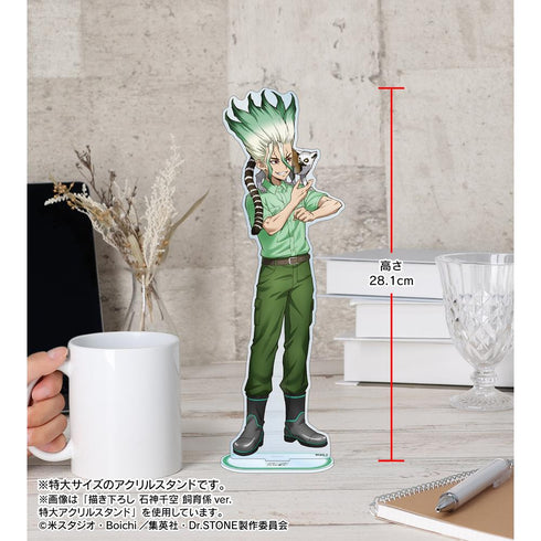 『Dr.STONE』描き下ろし スイカ 飼育係ver. 特大アクリルスタンド【202504再販】