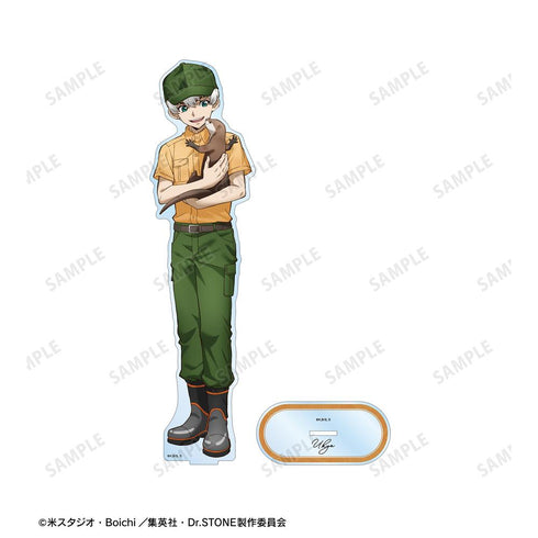 『Dr.STONE』描き下ろし 西園寺羽京 飼育係ver. 特大アクリルスタンド【202510再販】