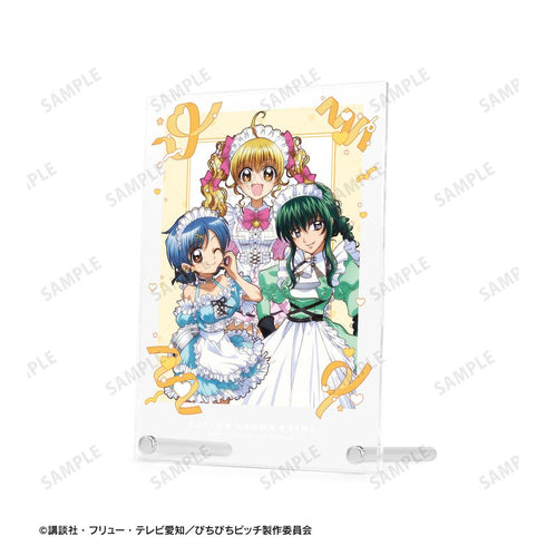 『ぴちぴちピッチ』描き下ろし 集合 メイドver. A5アクリルパネル