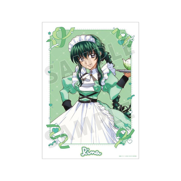 『ぴちぴちピッチ』描き下ろし 洞院 リナ メイドver. A3マット加工ポスター【202606再販】