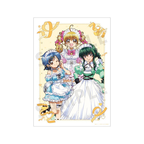 『ぴちぴちピッチ』描き下ろし 集合 メイドver. A3マット加工ポスター【202606再販】