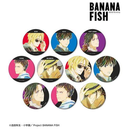 『BANANA FISH』トレーディング Ani-Art マット缶バッジ(単位/BOX)【202512再販】