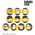 『BANANA FISH』トレーディング Ani-Art 第5弾 マット缶バッジ(単位/BOX)【202609再販】