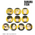 『BANANA FISH』トレーディング Ani-Art 第5弾 マット缶バッジ(単位/BOX)