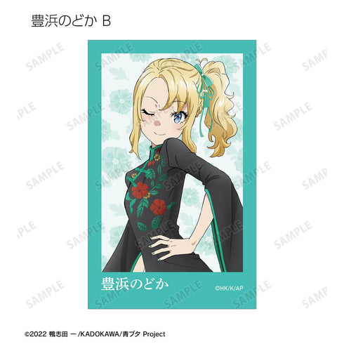 『青春ブタ野郎はバニーガール先輩の夢を見ない』描き下ろし チャイナドレスver. トレーディングインスタントカメラ風イラストカード(単位/BOX)