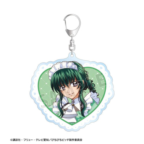 『ぴちぴちピッチ』描き下ろし 洞院 リナ メイドver. BIGアクリルキーホルダー【202606再販】