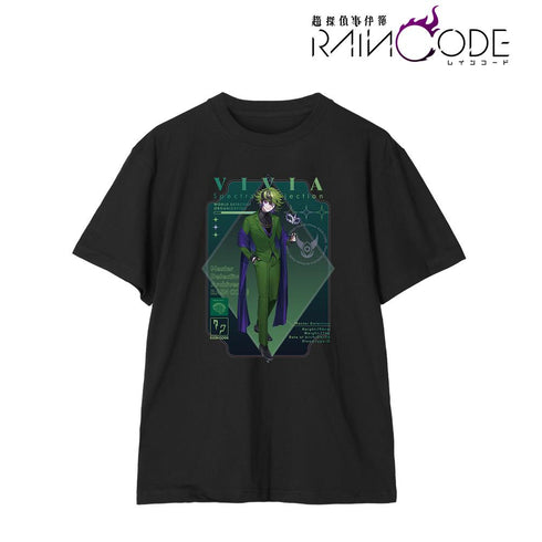 『超探偵事件簿 レインコード』本田ロアロさんイラスト ヴィヴィア トワイライト 仮面舞踏会ver. Tシャツレディース