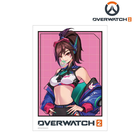 『オーバーウォッチ 2』POKImariさんイラスト D.Va A3マット加工ポスター【202510再販】