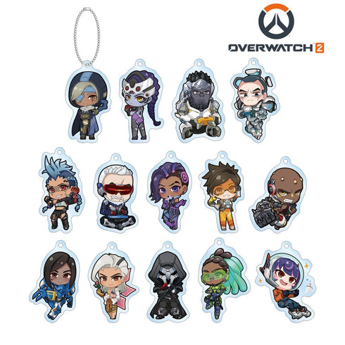 『オーバーウォッチ 2』トレーディング ちびキャラ アクリルキーホルダー ver.B(単位/BOX)【202510再販】