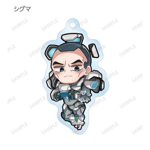 『オーバーウォッチ 2』トレーディング ちびキャラ アクリルキーホルダー ver.B(単位/BOX)【202510再販】