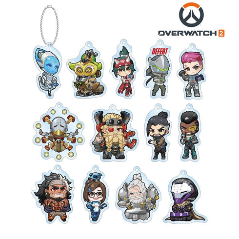 『オーバーウォッチ 2』トレーディング ちびキャラ アクリルキーホルダー ver.C(単位/BOX)【202510再販】