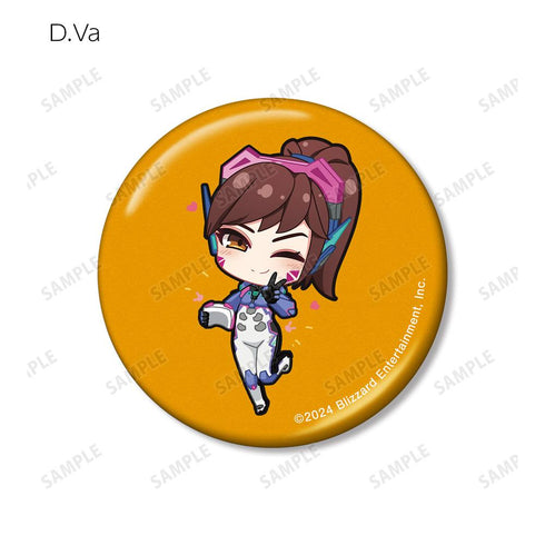 『オーバーウォッチ 2』トレーディング ちびキャラ メタリック缶バッジ ver.A(単位/BOX)【202510再販】