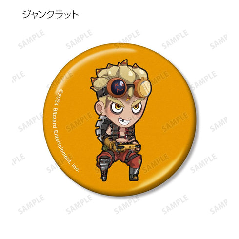 『オーバーウォッチ 2』トレーディング ちびキャラ メタリック缶バッジ ver.A(単位/BOX)【202510再販】