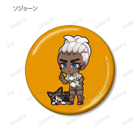 『オーバーウォッチ 2』トレーディング ちびキャラ メタリック缶バッジ ver.A(単位/BOX)【202510再販】