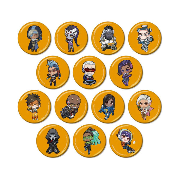 『オーバーウォッチ 2』トレーディング ちびキャラ メタリック缶バッジ ver.B(単位/BOX)【202510再販】