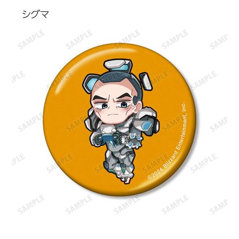 『オーバーウォッチ 2』トレーディング ちびキャラ メタリック缶バッジ ver.B(単位/BOX)【202510再販】