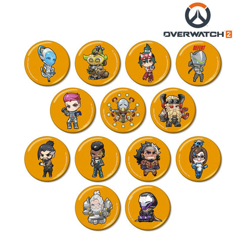 『オーバーウォッチ 2』トレーディング ちびキャラ メタリック缶バッジ ver.C(単位/BOX)【202510再販】