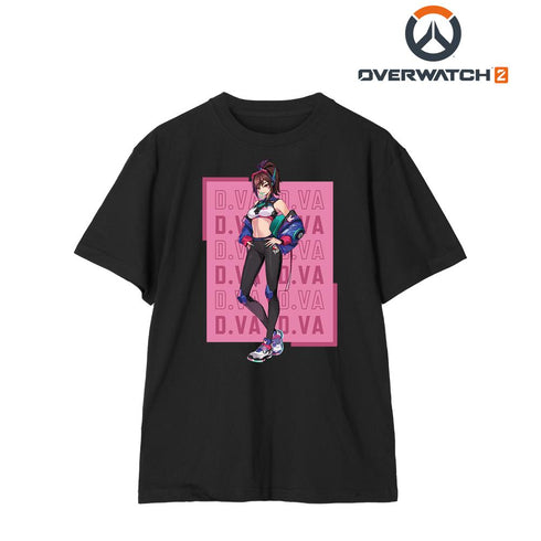 『オーバーウォッチ 2』POKImariさんイラスト D.Va Tシャツメンズ【202510再販】