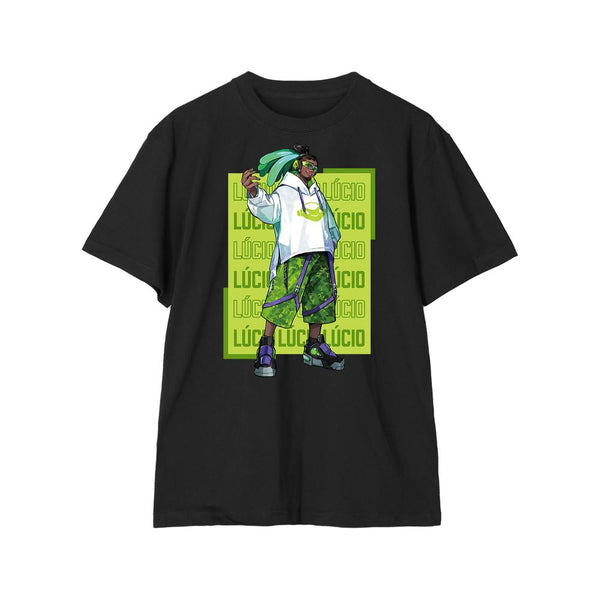 『オーバーウォッチ 2』POKImariさんイラスト ルシオ Tシャツメンズ【202510再販】