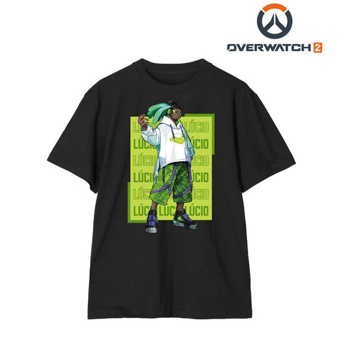 『オーバーウォッチ 2』POKImariさんイラスト ルシオ Tシャツメンズ【202510再販】