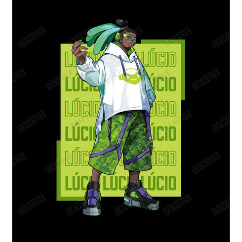 『オーバーウォッチ 2』POKImariさんイラスト ルシオ Tシャツレディース【202510再販】