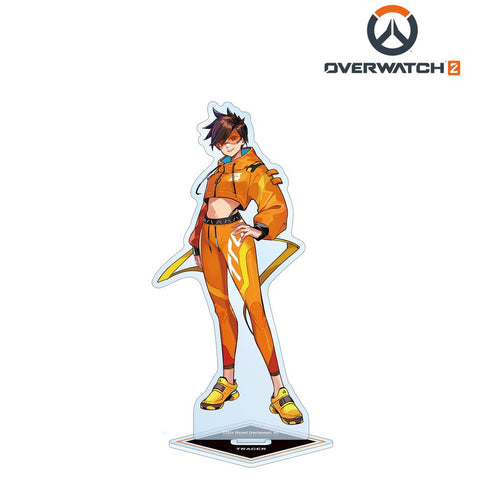 『オーバーウォッチ 2』POKImariさんイラスト トレーサー 特大アクリルスタンド【202510再販】