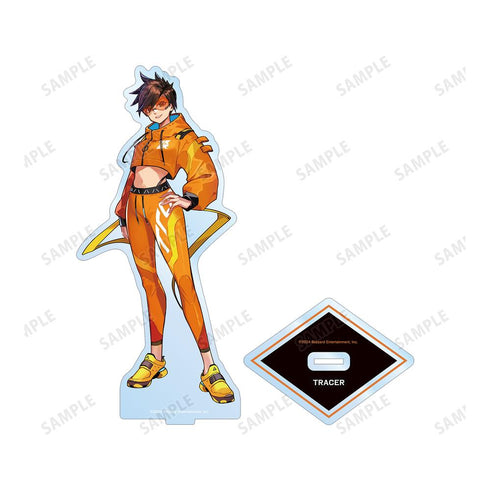 『オーバーウォッチ 2』POKImariさんイラスト トレーサー 特大アクリルスタンド【202510再販】