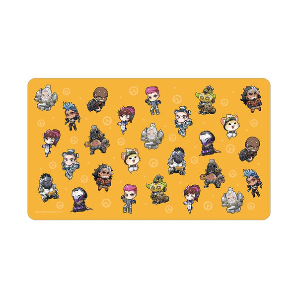 『オーバーウォッチ 2』タンク系ヒーロー ちびキャラ マルチデスクマット【202510再販】