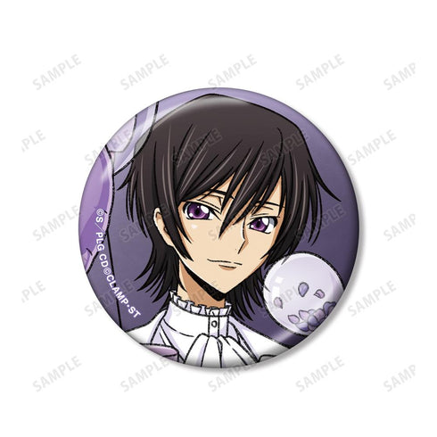 『コードギアス 反逆のルルーシュ』描き下ろし ルルーシュ バースデー2024ver. メタリック缶バッジ2個セット【202511再販】