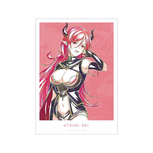 『VTuberなんだが配信切り忘れたら伝説になってた』宇月 聖 Ani-Art A3マット加工ポスター