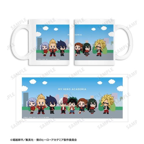 『僕のヒーローアカデミア』集合 ちびキャラ 赤い私服ver. マグカップ ver.A【202603再販】