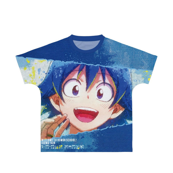 『魔入りました!入間くん』鈴木入間 grunge CANVAS フルグラフィックTシャツユニセックス【202609再販】
