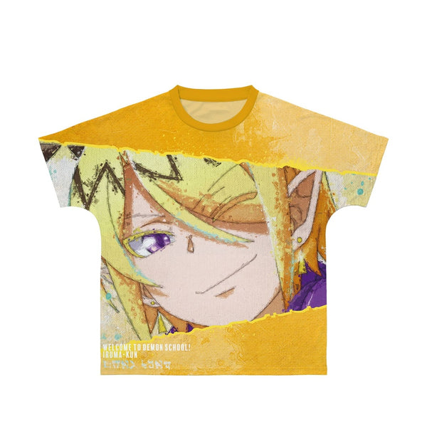 『魔入りました!入間くん』シャックス・リード grunge CANVAS フルグラフィックTシャツユニセックス【202609再販】