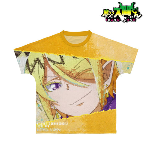 『魔入りました!入間くん』シャックス・リード grunge CANVAS フルグラフィックTシャツユニセックス【202609再販】